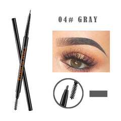 1.5mm fine eyebrow pencil with double head automatic rotation, one line eyebrow pencil waterproof and makeup free makeup pen 1.5mm fine eyebrow pencil with double head automatic rotation, one line eyebrow pencil waterproof and makeup free makeup pen