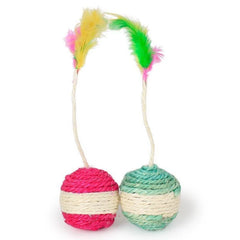1Pc Cat Toy Sisal Scratching Ball Training Interactive Toy for Kitten Pet Cat Supplies Feather Toy  Cat Toys Interactive 1Pc Cat Toy Sisal Scratching Ball Training Interactive Toy for Kitten Pet Cat Supplies Feather Toy  Cat Toys Interactive