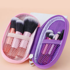 10 color Mini makeup brush Travel portable Makeup Tool Makeup Puff - Palm Brush Professional Makeup tool set Christmas gift 10 color Mini makeup brush Travel portable Makeup Tool Makeup Puff - Palm Brush Professional Makeup tool set Christmas gift