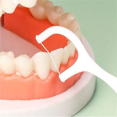 1/2/5/10 Box Portable Disposable Dental Floss Plastic Toothpick High-tension Dental Floss Stick Dental Floss Box Oral Care 1/2/5/10 Box Portable Disposable Dental Floss Plastic Toothpick High-tension Dental Floss Stick Dental Floss Box Oral Care