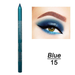 14-Color Colourful Eyeliner Pen, High Pigmented Pearly Shimmer Metallic Smokey Punk Gothic Style Eyeliner, Long Lasting Waterpro 14-Color Colourful Eyeliner Pen, High Pigmented Pearly Shimmer Metallic Smokey Punk Gothic Style Eyeliner, Long Lasting Waterpro