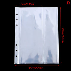 10pcs/Pack A5 Transparent Photo Album Binder Refill Inner Sleeves for KPOP Lomo Cards Photocard Game card A5 Album Binder 10pcs/Pack A5 Transparent Photo Album Binder Refill Inner Sleeves for KPOP Lomo Cards Photocard Game card A5 Album Binder