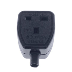 13A 250V UK British Standard Female Socket Power Adaptor Detachable Power Cord Cable Connector Socket White/Black 13A 250V UK British Standard Female Socket Power Adaptor Detachable Power Cord Cable Connector Socket White/Black