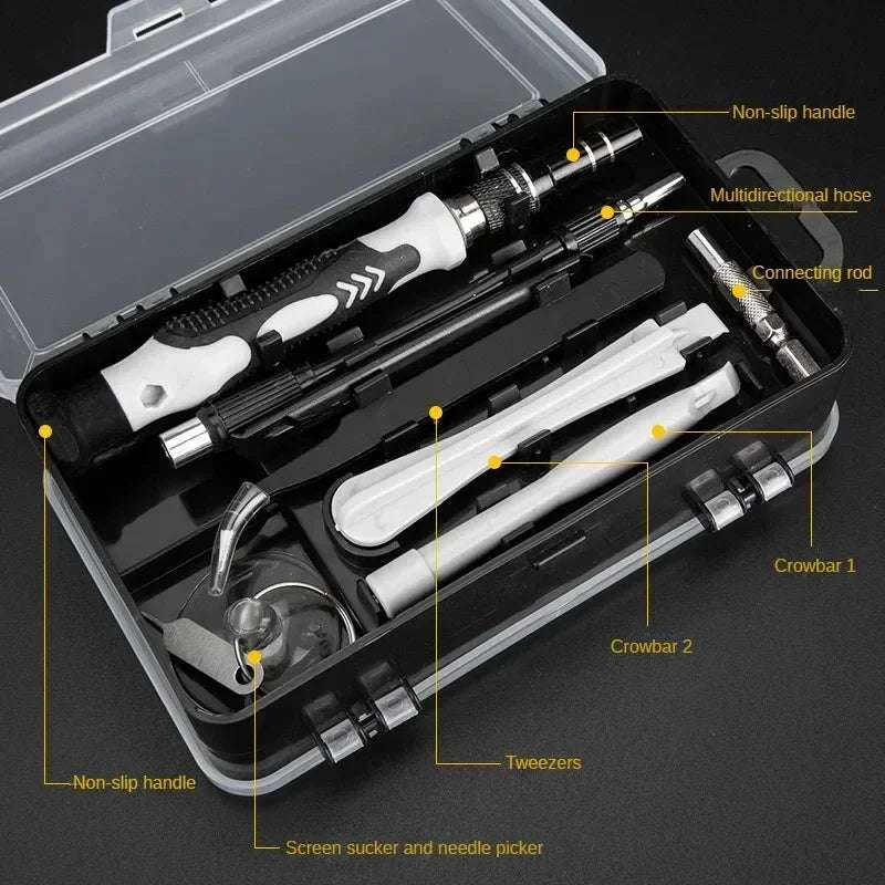 115 in 1 Multifunctional Precision Magnetic Screwdriver Set Computer PC Mobile Phone Equipment Repair Screwdrive Kit Hand Tools 115 in 1 Multifunctional Precision Magnetic Screwdriver Set Computer PC Mobile Phone Equipment Repair Screwdrive Kit Hand Tools
