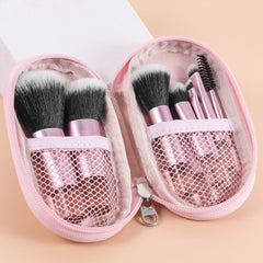 10 color Mini makeup brush Travel portable Makeup Tool Makeup Puff - Palm Brush Professional Makeup tool set Christmas gift 10 color Mini makeup brush Travel portable Makeup Tool Makeup Puff - Palm Brush Professional Makeup tool set Christmas gift