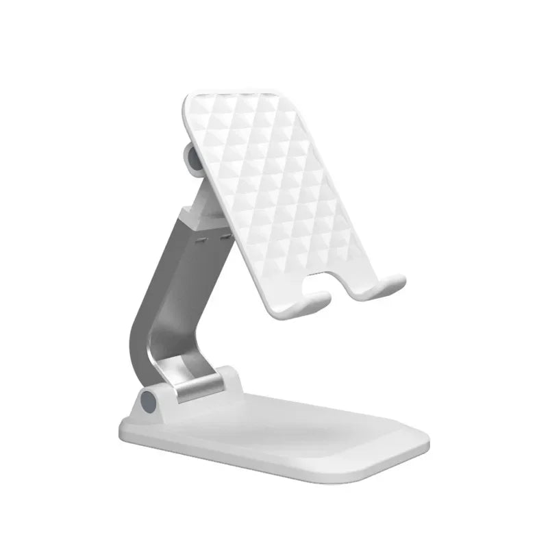 Mumzar white adjustable foldable phone stand suitable for Huawei P30 Lite unlocked smartphone Mumzar white adjustable foldable phone stand suitable for Huawei P30 Lite unlocked smartphone
