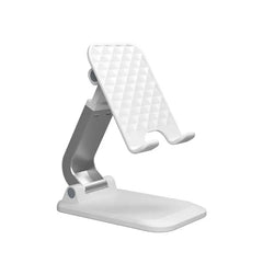 Mumzar white adjustable foldable phone stand suitable for Huawei P30 Lite unlocked smartphone Mumzar white adjustable foldable phone stand suitable for Huawei P30 Lite unlocked smartphone