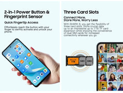 Blackview SHARK 8 Machine Android 13 8GB 128GB/256GB G99 6.78'' 120Hz 2.4K Display 64MP Camera Blackview SHARK 8 Machine Android 13 8GB 128GB/256GB G99 6.78'' 120Hz 2.4K Display 64MP Camera