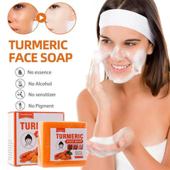 1/3/5PCS Turmeric Cleansing Soap Facial Repair Gentle Cleansing Moisturizing Moisture Non-Sticky Clear Cleansing Products 1/3/5PCS Turmeric Cleansing Soap Facial Repair Gentle Cleansing Moisturizing Moisture Non-Sticky Clear Cleansing Products