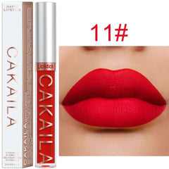 18 Color Lipstick Matte Non-stick Cup Waterproof Lip Gloss 18 Color Lipstick Matte Non-stick Cup Waterproof Lip Gloss