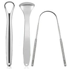 1pcs/2pcs/3pcs Metal Tongue Scraper Cleaner for Adults & Kids, Portable Stainless Steel Tongue Scrapers Brushes for Removing 1pcs/2pcs/3pcs Metal Tongue Scraper Cleaner for Adults & Kids, Portable Stainless Steel Tongue Scrapers Brushes for Removing