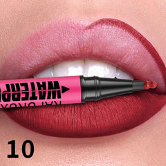 1PC Liquid Matte12-Color Lipliner Pencil Waterproof Plumping Stain Lipstick Natural Lip Liner Outline Lips Contour Makeup 1PC Liquid Matte12-Color Lipliner Pencil Waterproof Plumping Stain Lipstick Natural Lip Liner Outline Lips Contour Makeup