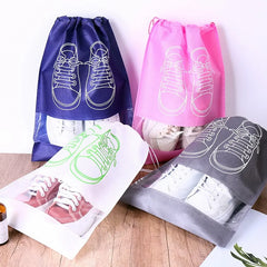 10/5pcs Shoes Storage Bags Closet Organizer Non-woven Travel Portable Bag Waterproof Pocket Clothing Classified Hanging Bag 2025 10/5pcs Shoes Storage Bags Closet Organizer Non-woven Travel Portable Bag Waterproof Pocket Clothing Classified Hanging Bag 2025