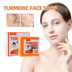 1/3/5PCS Turmeric Cleansing Soap Facial Repair Gentle Cleansing Moisturizing Moisture Non-Sticky Clear Cleansing Products 1/3/5PCS Turmeric Cleansing Soap Facial Repair Gentle Cleansing Moisturizing Moisture Non-Sticky Clear Cleansing Products