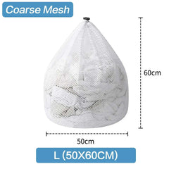 1PC Mesh Laundry Bag - Machine Washable Drawstring Design Travel Wash Bag for Blouses, Hosiery, Stockings, and Underwear 1PC Mesh Laundry Bag - Machine Washable Drawstring Design Travel Wash Bag for Blouses, Hosiery, Stockings, and Underwear