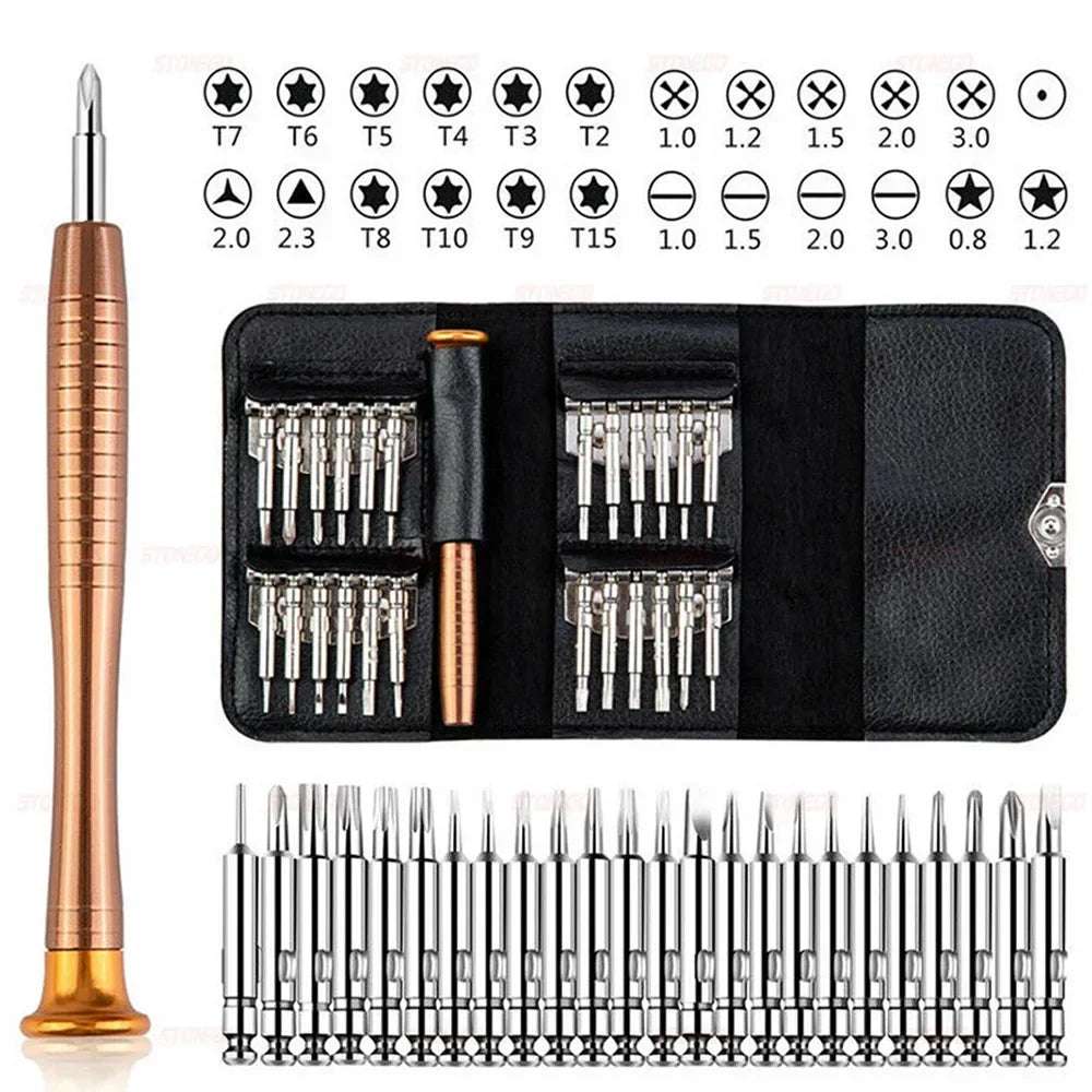 Precision Screwdriver Set, Laptop Tool Kit, 152/25 in 1 Professional Computer Screwdriver Repair Kit T5 T6 Torx Screwdriver Precision Screwdriver Set, Laptop Tool Kit, 152/25 in 1 Professional Computer Screwdriver Repair Kit T5 T6 Torx Screwdriver