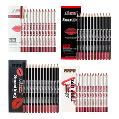 12 pcs Long-Lasting Lipstick Set with Professional Lip Liner Pencil and Matte Lip Gloss for Women Valentine's Day Gifts 12 pcs Long-Lasting Lipstick Set with Professional Lip Liner Pencil and Matte Lip Gloss for Women Valentine's Day Gifts