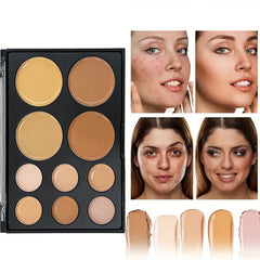 10 Colors Concealer Palette Eye Repairing Base Palette Matte Dark Circles Tattoo Contour Covering Concealer Cream Lasting Makeup 10 Colors Concealer Palette Eye Repairing Base Palette Matte Dark Circles Tattoo Contour Covering Concealer Cream Lasting Makeup