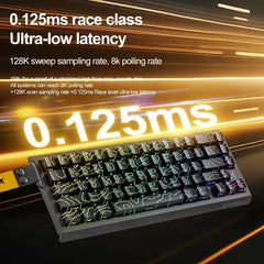 X68HE ATTACK SHARK Magnetic Gaming Keyboard Mechanical Wired for Pro Gaming 0.01mm Rapid Trigg 8000Hz SOCD/Rs 0.125ms 128K Rate X68HE ATTACK SHARK Magnetic Gaming Keyboard Mechanical Wired for Pro Gaming 0.01mm Rapid Trigg 8000Hz SOCD/Rs 0.125ms 128K Rate