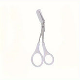 1pc Comb Eyebrow Scissors Professional Precision Eyebrow Trimming Scissors Hair Removal Beauty Tools。