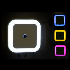 Wireless LED Night Light Sensor Lighting Mini EU/US Plug Night Lights For Children Room Bedroom Living Room Decoration Lighting Wireless LED Night Light Sensor Lighting Mini EU/US Plug Night Lights For Children Room Bedroom Living Room Decoration Lighting