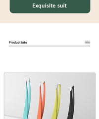 1-4 pcs Colorful New Arrival Professional Stainless Steel Tweezer Eyebrow Face Nose Hair Clip Remover Tool Banana Clip 1-4 pcs Colorful New Arrival Professional Stainless Steel Tweezer Eyebrow Face Nose Hair Clip Remover Tool Banana Clip