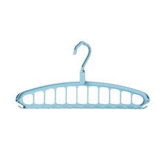 1pc Space Saving Multi-Hole Clothes Hanger For Home, Dorm, And Travel - Foldable Drying Rack For Trousers, Shirts, And Skirts 1pc Space Saving Multi-Hole Clothes Hanger For Home, Dorm, And Travel - Foldable Drying Rack For Trousers, Shirts, And Skirts