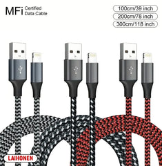 1M 2M 3M USB A To Lightning MFi Certified  Cable For iPhone 14 13 12 11 X XR Pro Max Fast Charging Cable Charger Data Wire Cord 1M 2M 3M USB A To Lightning MFi Certified  Cable For iPhone 14 13 12 11 X XR Pro Max Fast Charging Cable Charger Data Wire Cord