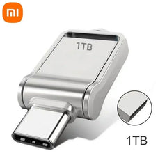 Xiaomi 2TB USB 3.2 Flash Drive High Speed Type-C Interface Dual-Use Flash Memory 512GB 1TB Stick For Phone Windows 11 Computer Xiaomi 2TB USB 3.2 Flash Drive High Speed Type-C Interface Dual-Use Flash Memory 512GB 1TB Stick For Phone Windows 11 Computer
