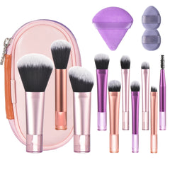10 color Mini makeup brush Travel portable Makeup Tool Makeup Puff - Palm Brush Professional Makeup tool set Christmas gift 10 color Mini makeup brush Travel portable Makeup Tool Makeup Puff - Palm Brush Professional Makeup tool set Christmas gift