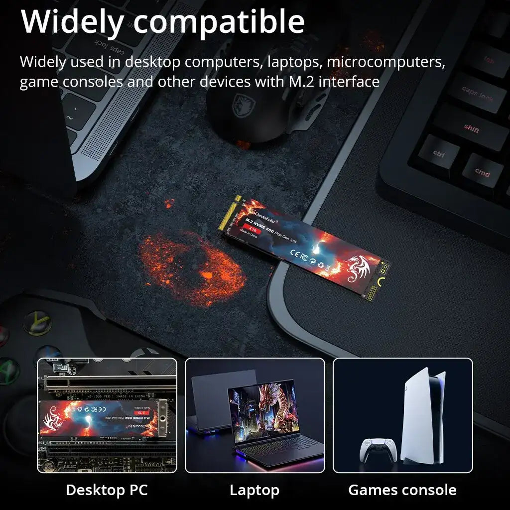 SomnAmbulist SSD M2 NVME 128GB 256GB 512GB 1TB SSD M.2 2280 PCIe 3.0 Internal Solid State Drive For Laptop Desktop Game Console SomnAmbulist SSD M2 NVME 128GB 256GB 512GB 1TB SSD M.2 2280 PCIe 3.0 Internal Solid State Drive For Laptop Desktop Game Console