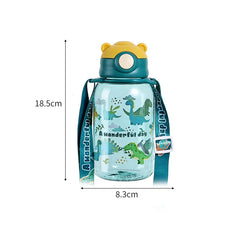 1PC Kids Water Sippy Cup Kids Water Bottle with Straw and Handle Portable Drinking Bottle Cup Children 1PC Kids Water Sippy Cup Kids Water Bottle with Straw and Handle Portable Drinking Bottle Cup Children