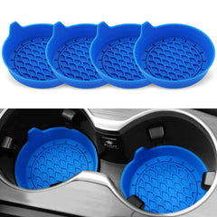 2/4pcs Car Cup Holder Coaster Silicone Cup Holder Insert Universal Non-Slip Cup Holders Car Accessories Interior Silent Cup Pad 2/4pcs Car Cup Holder Coaster Silicone Cup Holder Insert Universal Non-Slip Cup Holders Car Accessories Interior Silent Cup Pad