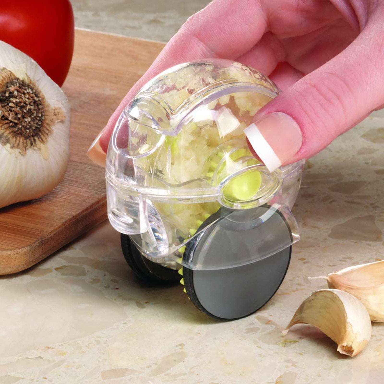 Kitchen Gadget Tool Garlic Chopper Wheel Garlic Mincer Roller Kitchen Aid Garlic Hand Crusher Kitchen Items Outils Cuisine Kitchen Gadget Tool Garlic Chopper Wheel Garlic Mincer Roller Kitchen Aid Garlic Hand Crusher Kitchen Items Outils Cuisine