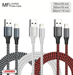 1M 2M 3M USB A To Lightning MFi Certified  Cable For iPhone 14 13 12 11 X XR Pro Max Fast Charging Cable Charger Data Wire Cord 1M 2M 3M USB A To Lightning MFi Certified  Cable For iPhone 14 13 12 11 X XR Pro Max Fast Charging Cable Charger Data Wire Cord