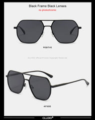 نظارات شمسية CLLOIO مضادة للتوهج للرؤية الليلية والنهارية للرجال والنساء مستقطبة للقيادة نظارات شمسية مربعة من الألومنيوم الضوئية UV400 نظارات شمسية CLLOIO مضادة للتوهج للرؤية الليلية والنهارية للرجال والنساء مستقطبة للقيادة نظارات شمسية مربعة من الألومنيوم الضوئية UV400