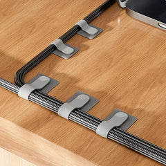 10pcs Self Adhesive Cable Organizer, Table/Wall Adhesive Cable Fixed Clip, Power Cable Tie Network Cable Routing Holder 10pcs Self Adhesive Cable Organizer, Table/Wall Adhesive Cable Fixed Clip, Power Cable Tie Network Cable Routing Holder