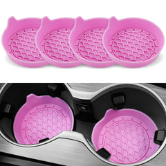 2/4pcs Car Cup Holder Coaster Silicone Cup Holder Insert Universal Non-Slip Cup Holders Car Accessories Interior Silent Cup Pad 2/4pcs Car Cup Holder Coaster Silicone Cup Holder Insert Universal Non-Slip Cup Holders Car Accessories Interior Silent Cup Pad