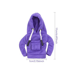 Gear Shift Mini Hoodie Cover Shift Cover Gear Handle Decoration Fits Manual Automatic Universal Car Shift Lever Interior Decor Gear Shift Mini Hoodie Cover Shift Cover Gear Handle Decoration Fits Manual Automatic Universal Car Shift Lever Interior Decor