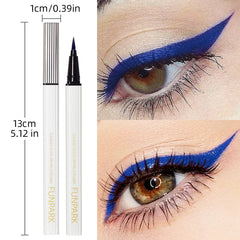 1PC New Blue Quick Drying Liquid Eyeliner Pen Waterproof Smooth Long Lasting Colourful Pigment Eye Liner Pen Makeup Eye Beauty 1PC New Blue Quick Drying Liquid Eyeliner Pen Waterproof Smooth Long Lasting Colourful Pigment Eye Liner Pen Makeup Eye Beauty