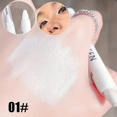 1PC Glitter Highlighter Pen Pearlescent Matte White Silvery Brighten  Eyeshadow Stick Shiny Eye Face Makeup 1PC Glitter Highlighter Pen Pearlescent Matte White Silvery Brighten  Eyeshadow Stick Shiny Eye Face Makeup