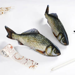 1pc Creative and Quirky Gift Simulated Fish Pen Bag Simulated Crucian Carp Stationery Bag 1pc Creative and Quirky Gift Simulated Fish Pen Bag Simulated Crucian Carp Stationery Bag