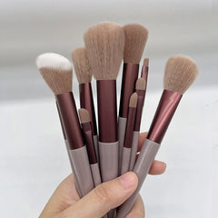 13 PCS Makeup Brushes Set Eye Shadow Foundation Women Cosmetic Brush Eyeshadow Blush Beauty Soft Make Up Tools Bag 13 PCS Makeup Brushes Set Eye Shadow Foundation Women Cosmetic Brush Eyeshadow Blush Beauty Soft Make Up Tools Bag