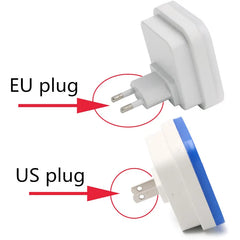 Wireless LED Night Light Sensor Lighting Mini EU/US Plug Night Lights For Children Room Bedroom Living Room Decoration Lighting Wireless LED Night Light Sensor Lighting Mini EU/US Plug Night Lights For Children Room Bedroom Living Room Decoration Lighting