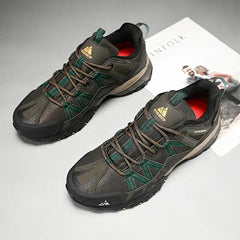 HIKEUP Breathable Cushioning Nonslip Sneakers Men's Hiking Shoes Running Trekking Sneakers Outdoor Mountain Sports Shoes for Men HIKEUP Breathable Cushioning Nonslip Sneakers Men's Hiking Shoes Running Trekking Sneakers Outdoor Mountain Sports Shoes for Men