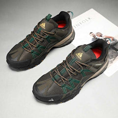 HIKEUP Breathable Cushioning Nonslip Sneakers Men's Hiking Shoes Running Trekking Sneakers Outdoor Mountain Sports Shoes for Men HIKEUP Breathable Cushioning Nonslip Sneakers Men's Hiking Shoes Running Trekking Sneakers Outdoor Mountain Sports Shoes for Men