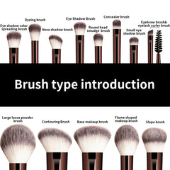 13PCS Makeup Brush Set Foundation Concealer Powder Eyeshadow Blush Brush Kabuki Blending Cosmetic Beauty Tool for Face 13PCS Makeup Brush Set Foundation Concealer Powder Eyeshadow Blush Brush Kabuki Blending Cosmetic Beauty Tool for Face