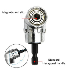 105 Degree Turning Screwdriver Joint Electric Drill Corner Attachment Extension Socket Screwdriver Head Tool 105 Degree Turning Screwdriver Joint Electric Drill Corner Attachment Extension Socket Screwdriver Head Tool