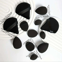 12-Piece All-Purpose Makeup Sponge Set, Made of 3 Loose Powder Puffs, 3 Mini Air Cushion Puffs, 3 Beauty Eggs and 3 Mini Beauty 12-Piece All-Purpose Makeup Sponge Set, Made of 3 Loose Powder Puffs, 3 Mini Air Cushion Puffs, 3 Beauty Eggs and 3 Mini Beauty