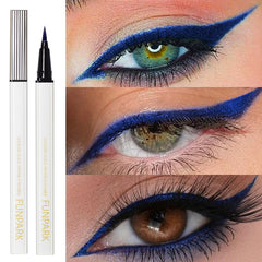 1PC New Blue Quick Drying Liquid Eyeliner Pen Waterproof Smooth Long Lasting Colourful Pigment Eye Liner Pen Makeup Eye Beauty 1PC New Blue Quick Drying Liquid Eyeliner Pen Waterproof Smooth Long Lasting Colourful Pigment Eye Liner Pen Makeup Eye Beauty